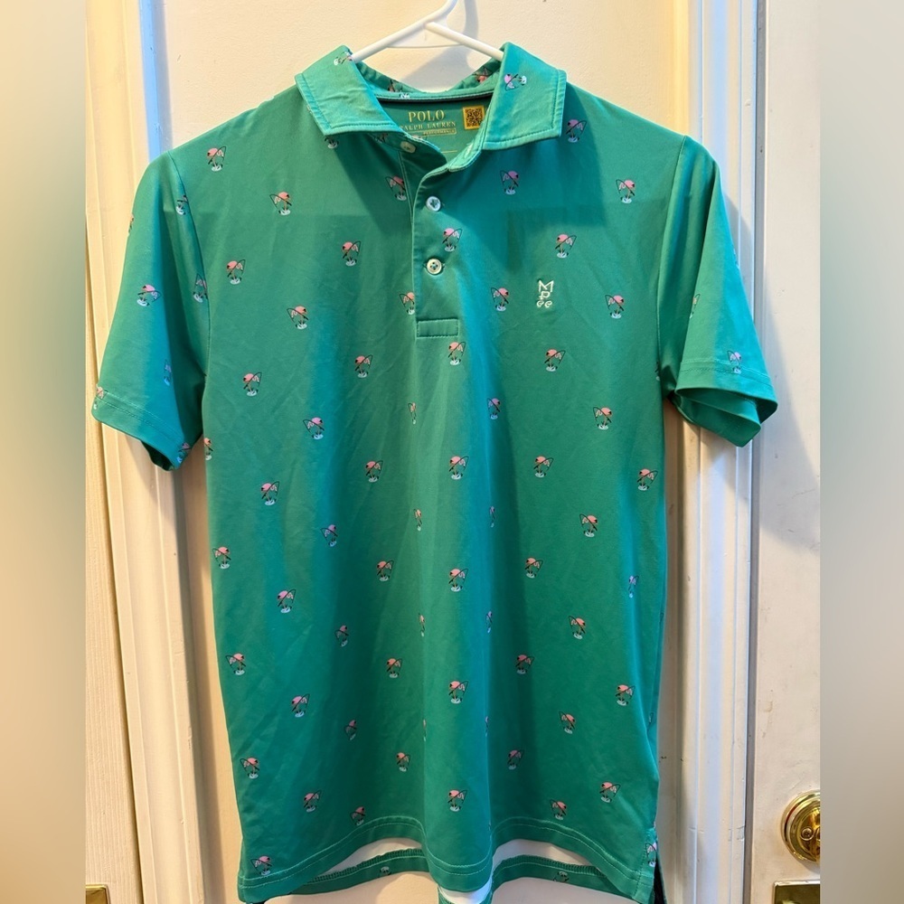 Polo Ralph Lauren Flamingo Performance Polo Shirt